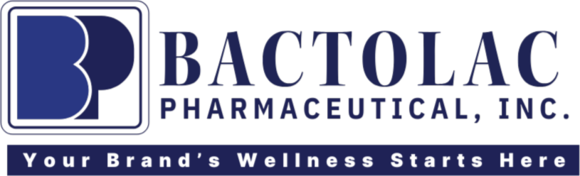 Bactolac Pharmaceutical supplement manufacturer logo